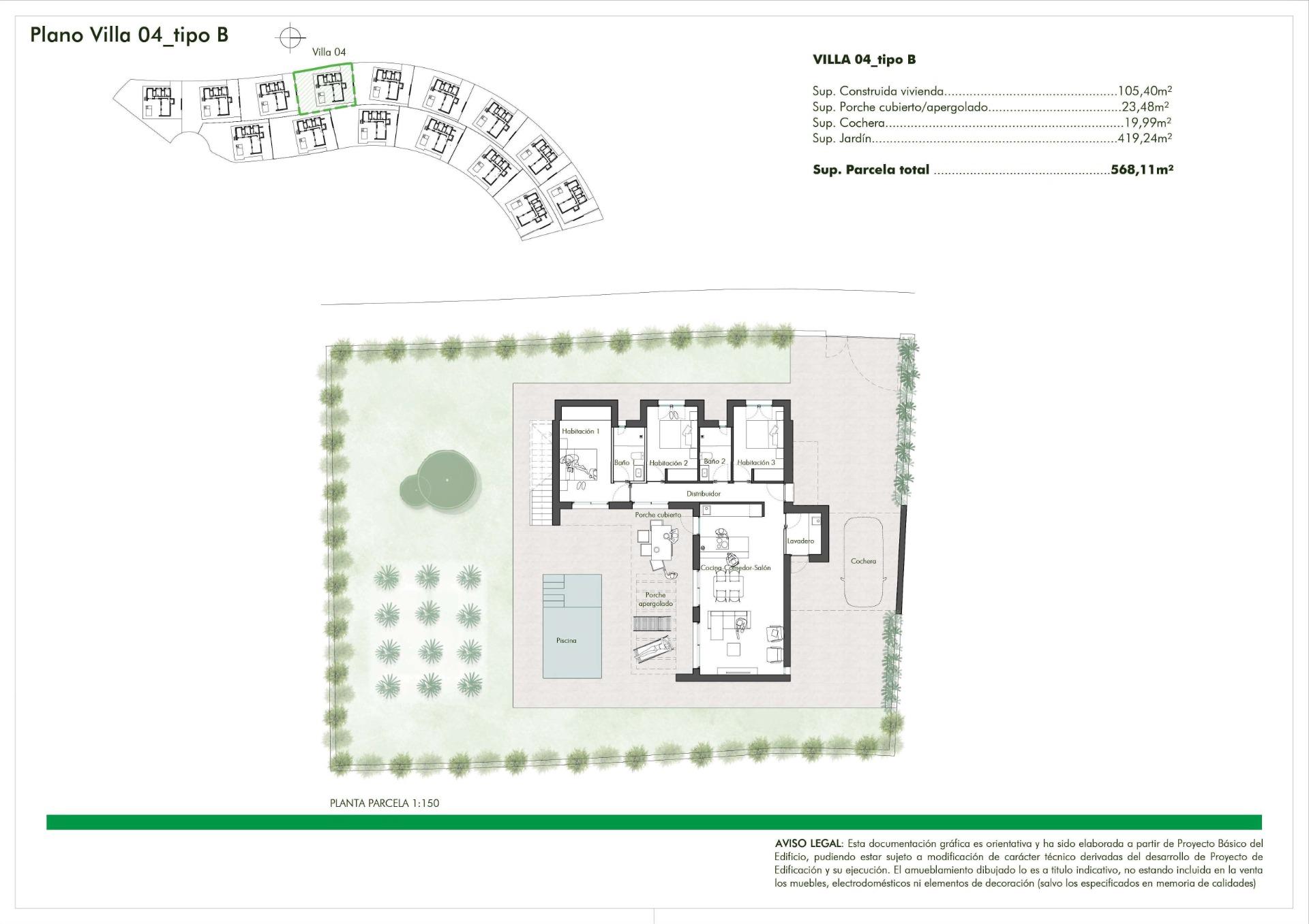 3 Bed, 2 Bath, HouseFor Sale, Fuente Alamo, Murcia