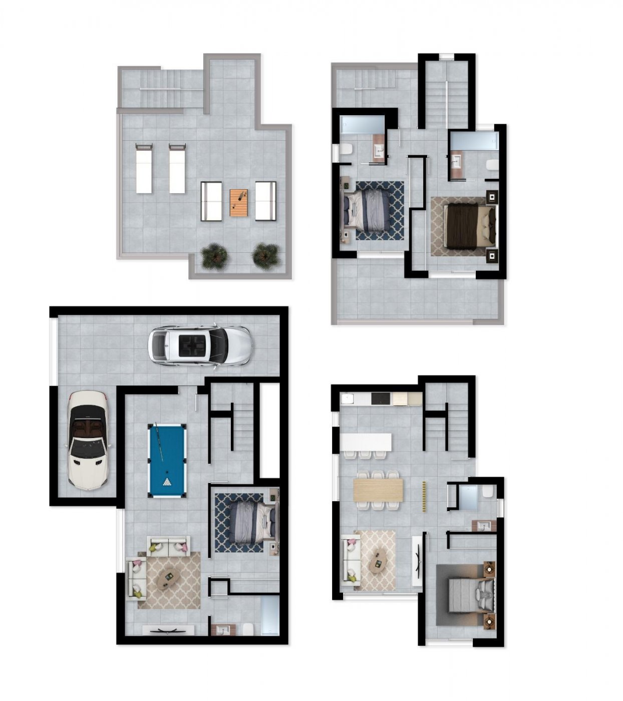 3 Bed, 4 Bath, HouseFor Sale, La Nucia, Alicante