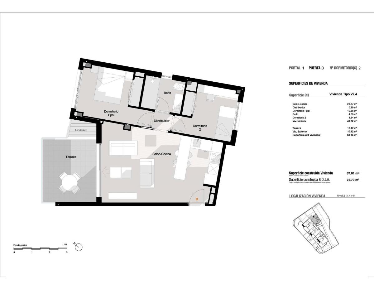 2 Bed, 1 Bath, ApartmentFor Sale, Estepona, Costa del Sol