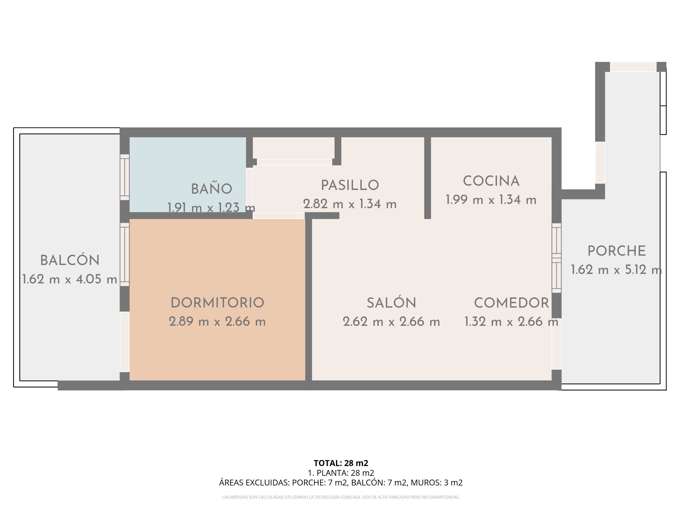 1 Bed, 1 Bath, ApartmentFor Sale, Torrevieja, Alicante
