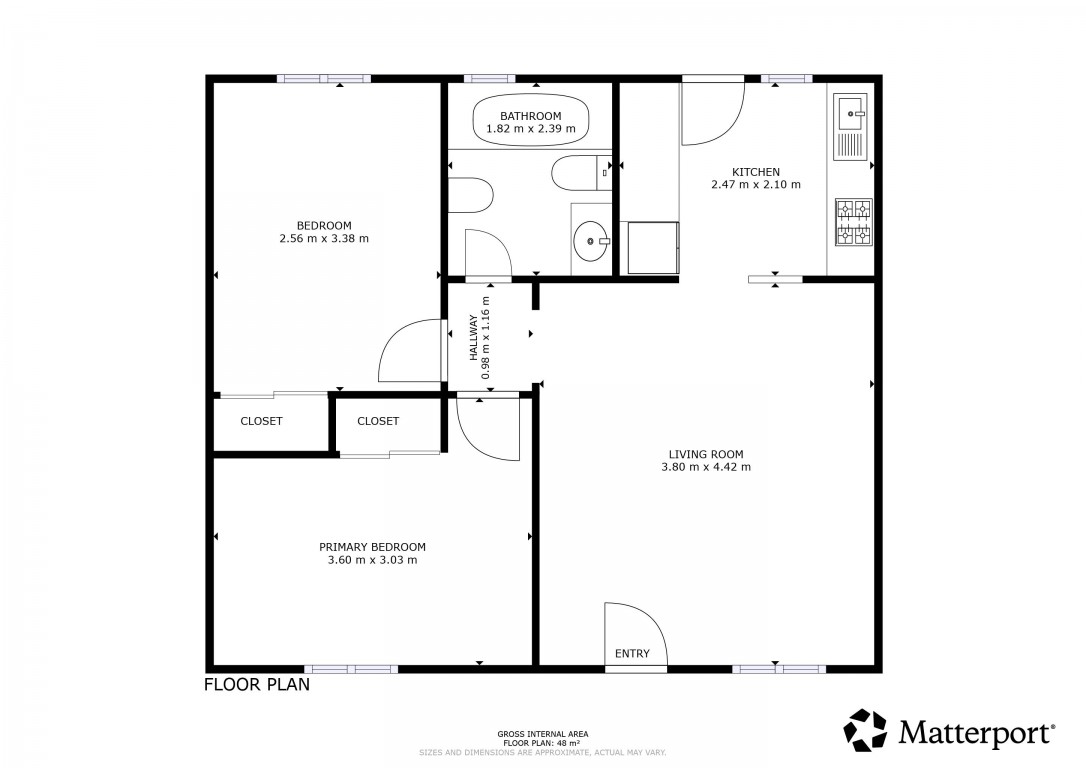 2 Bed, 1 Bath, HouseFor Sale, Los Narejos, Murcia