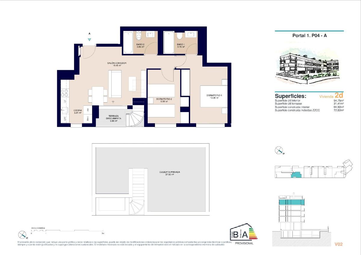 2 Bed, 2 Bath, ApartmentFor Sale, Alicante, Costa Blanca