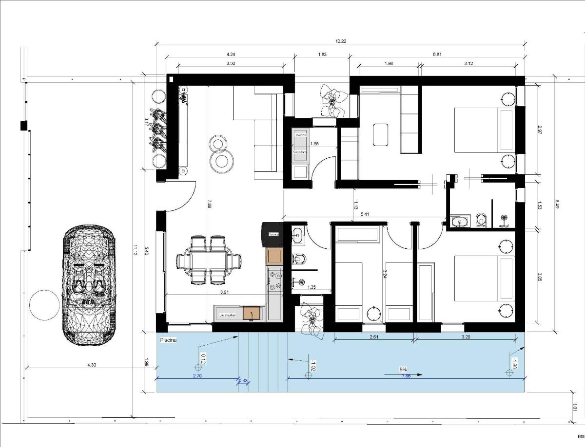 3 Bed, 2 Bath, HouseFor Sale, Benijofar, Costa Blanca