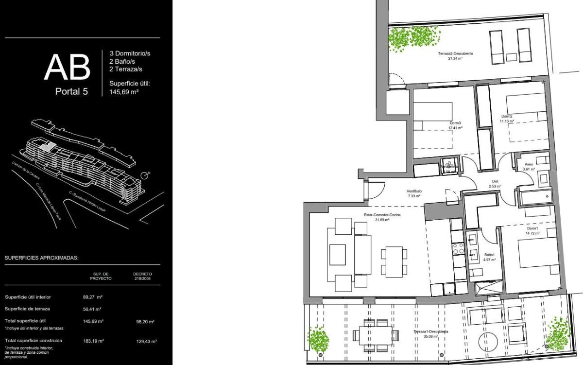 3 Bed, 2 Bath, ApartmentFor Sale, Torremolinos, Costa del Sol