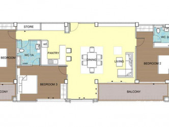 3 Bed, 2 Bath, ApartmentFor Sale, 23 moo 1 Tambol Kamala Amphur Kathu, Phuket 83000, Phuket, Kamala, West