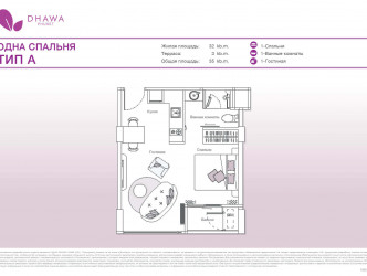 1 Bed, 1 Bath, ApartmentFor Sale, Phuket, Laguna, NorthWest