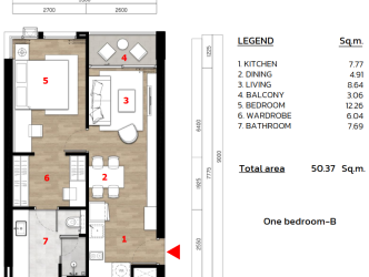 1 Bed, 1 Bath, ApartmentFor Sale, Phuket, Laguna, NorthWest