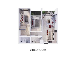 2 Bed, 2 Bath, ApartmentFor Sale, Phuket, NaiHarn, South