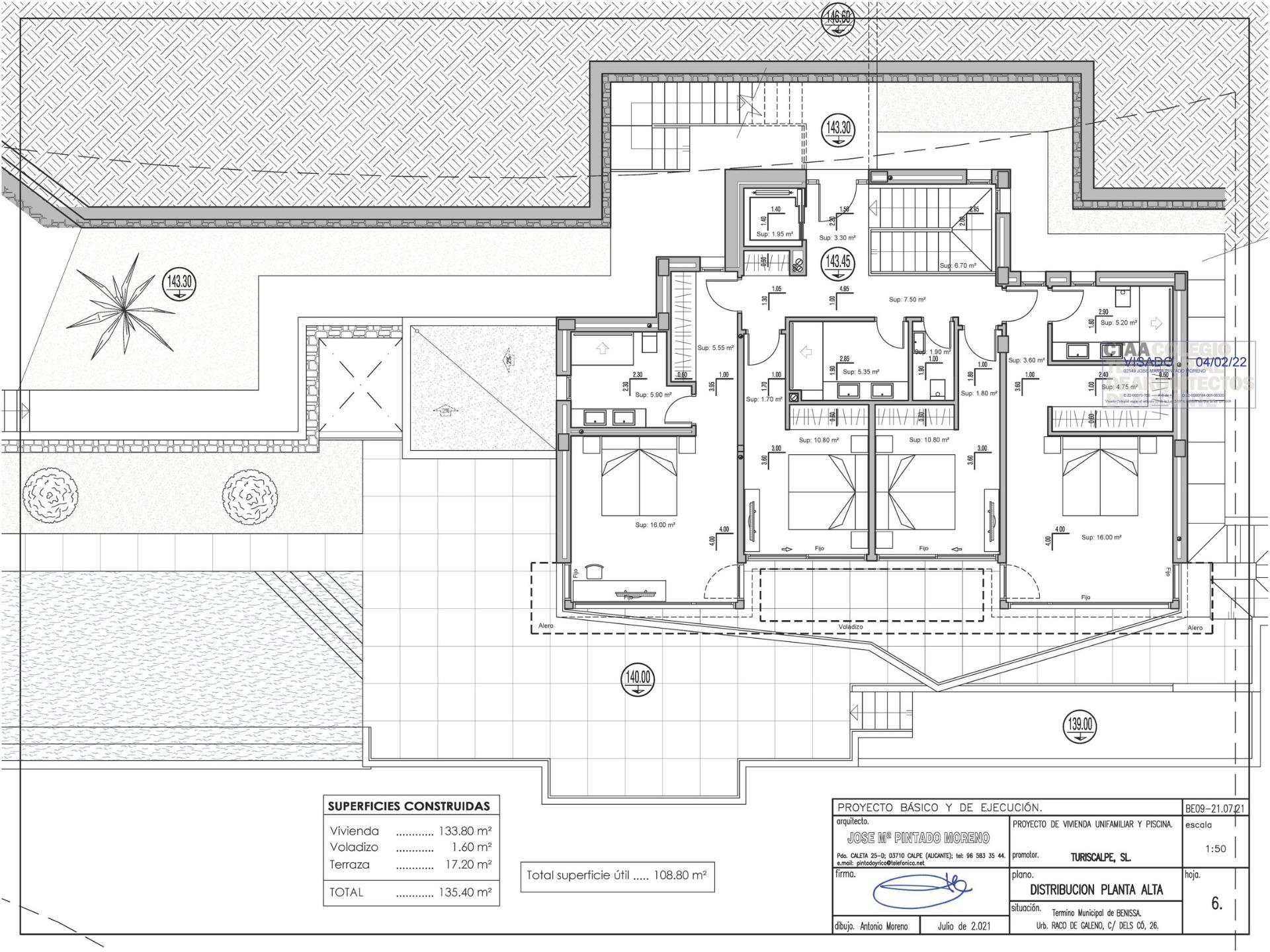 4 Bed, 5 Bath, HouseFor Sale, Benissa, Alicante