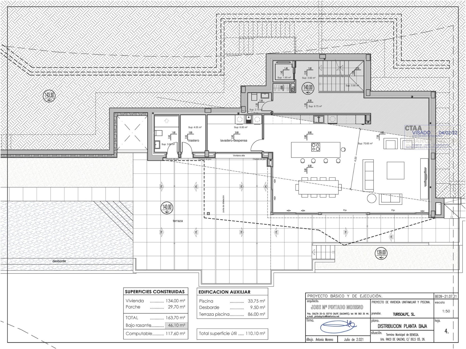 4 Bed, 5 Bath, HouseFor Sale, Benissa, Alicante