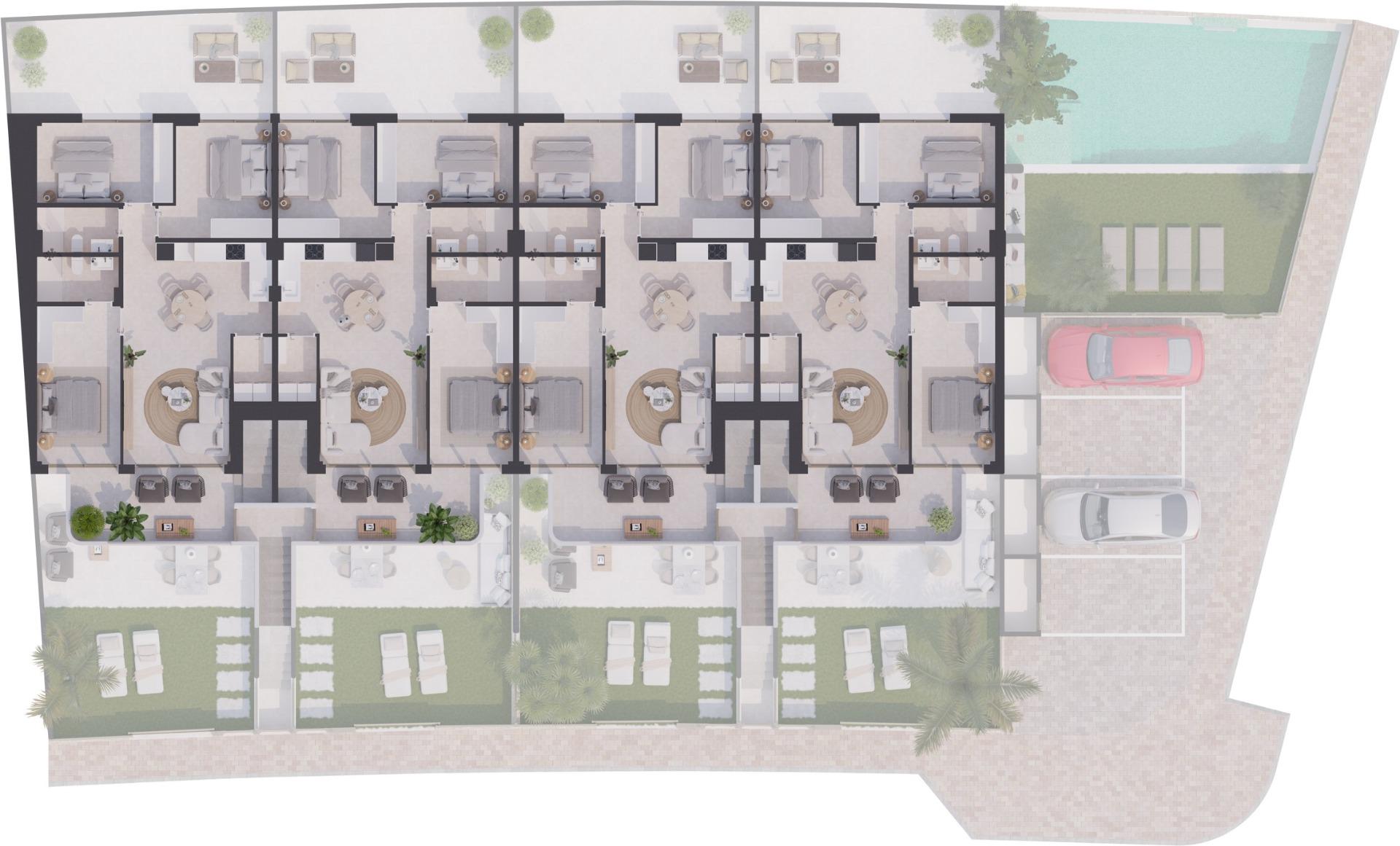 3 Bed, 2 Bath, HouseFor Sale, San Pedro Del Pinatar, Murcia