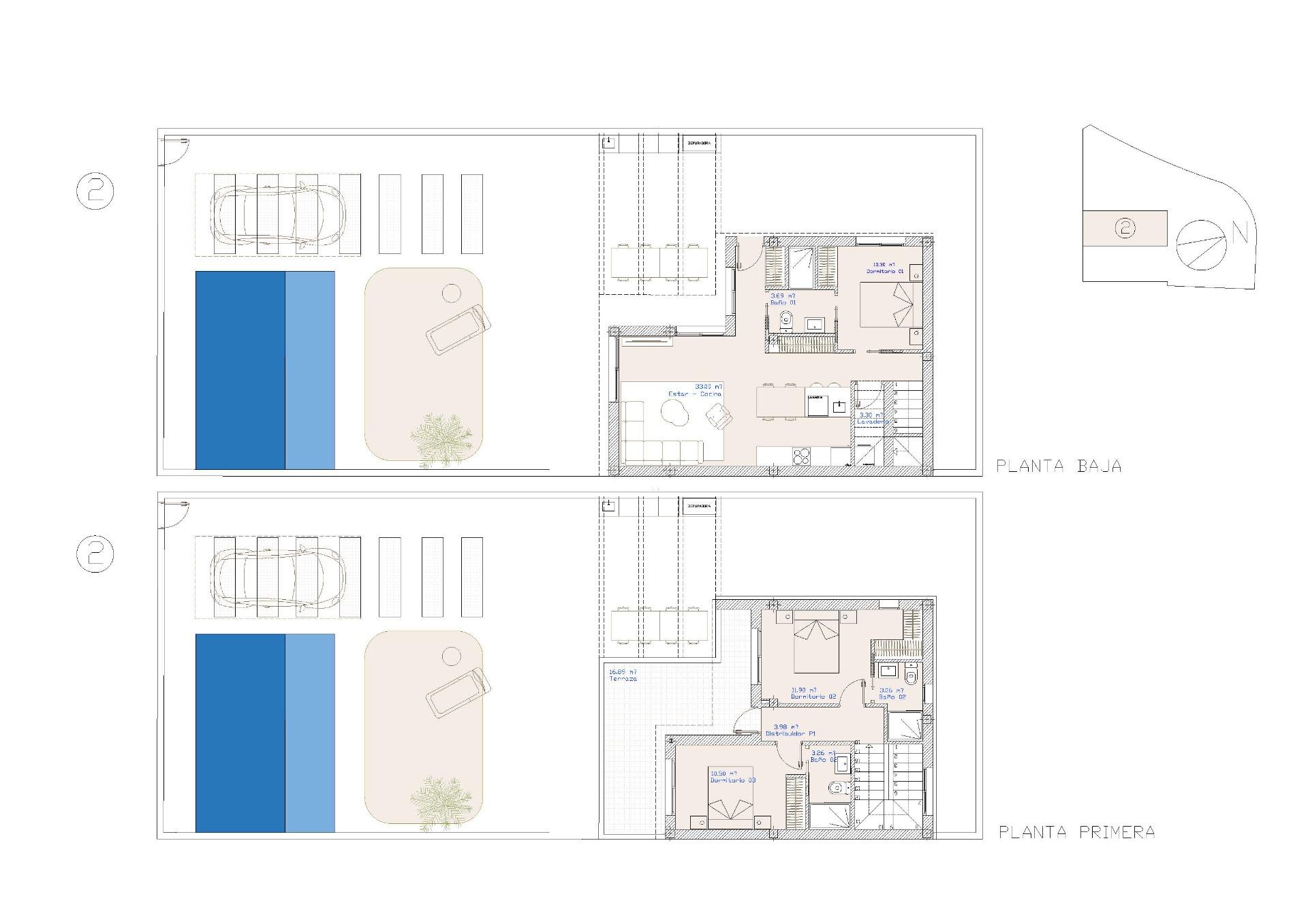 3 Bed, 3 Bath, HouseFor Sale, San Pedro Del Pinatar, Murcia