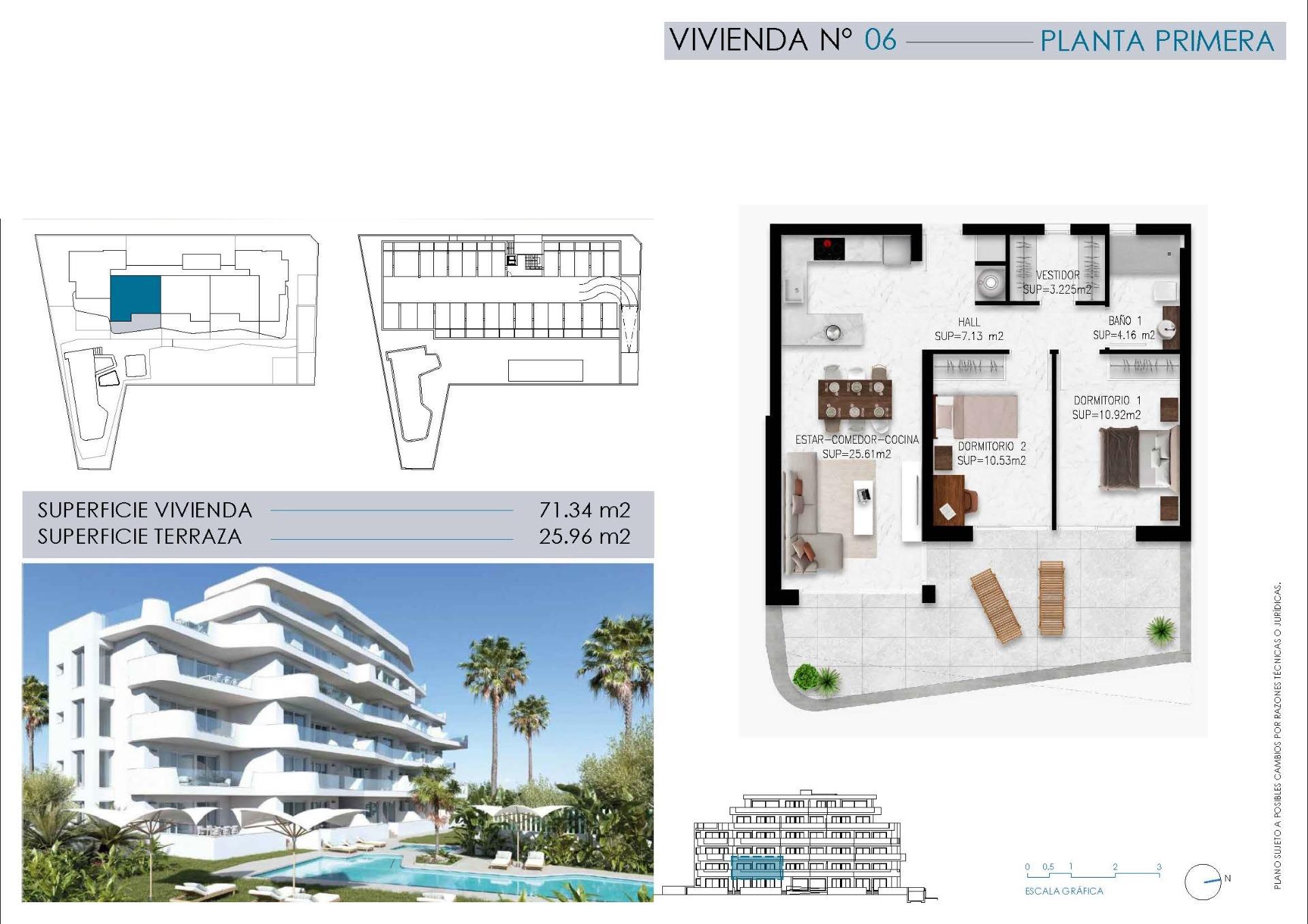 2 Bed, 1 Bath, ApartmentFor Sale, Pilar De La Horadada, Alicante