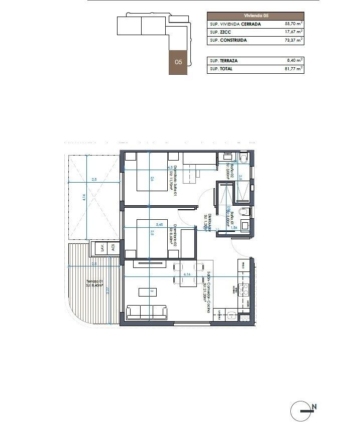 2 Bed, 2 Bath, ApartmentFor Sale, Guardamar Del Segura, Alicante