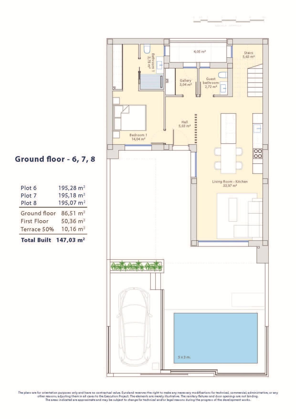 3 Bed, 2 Bath, HouseFor Sale, Dolores, Alicante