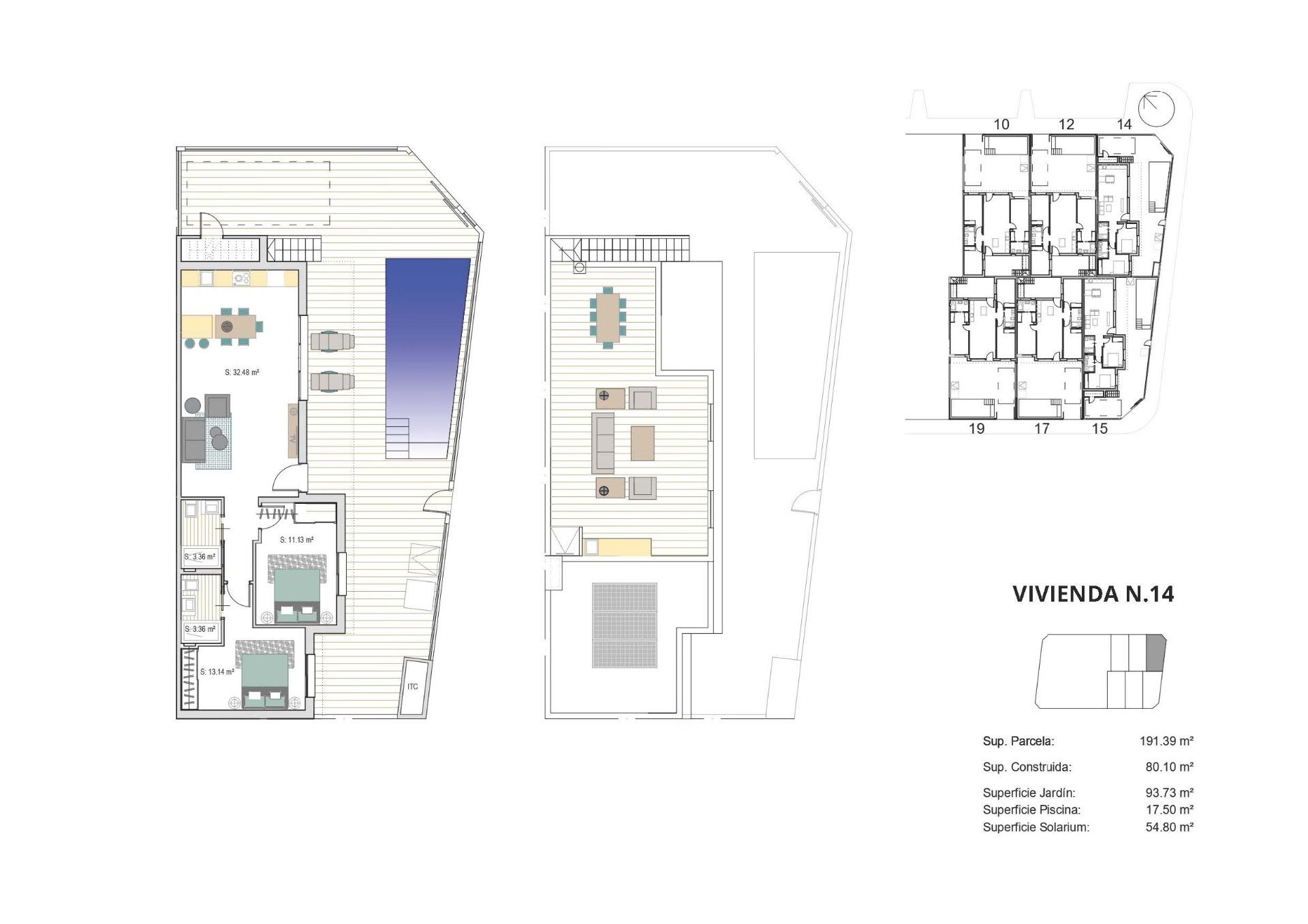 2 Bed, 2 Bath, HouseFor Sale, Torre Pacheco, Murcia