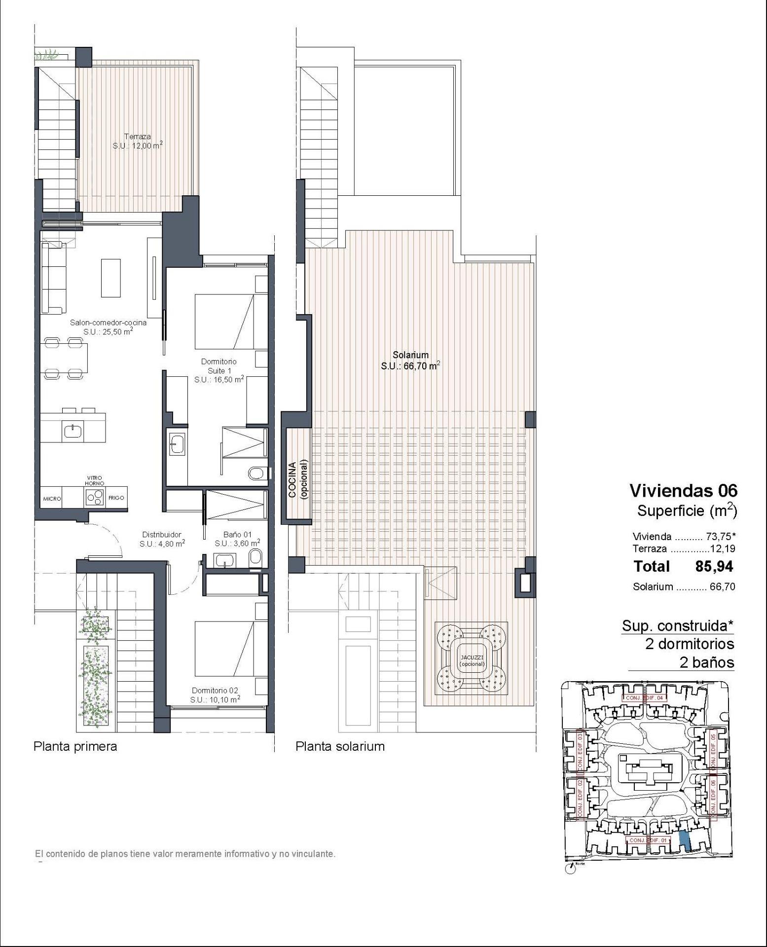 2 Bed, 2 Bath, HouseFor Sale, Ciudad Quesada, Alicante