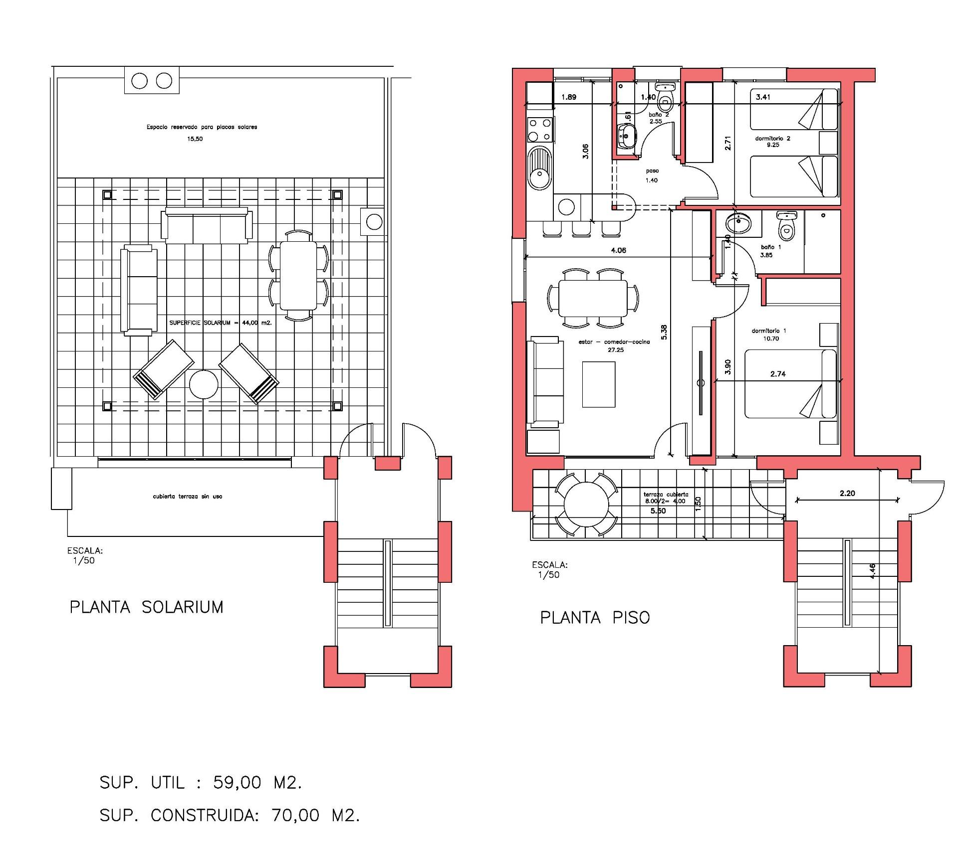 2 Bed, 2 Bath, HouseFor Sale, Fuente Alamo, Murcia