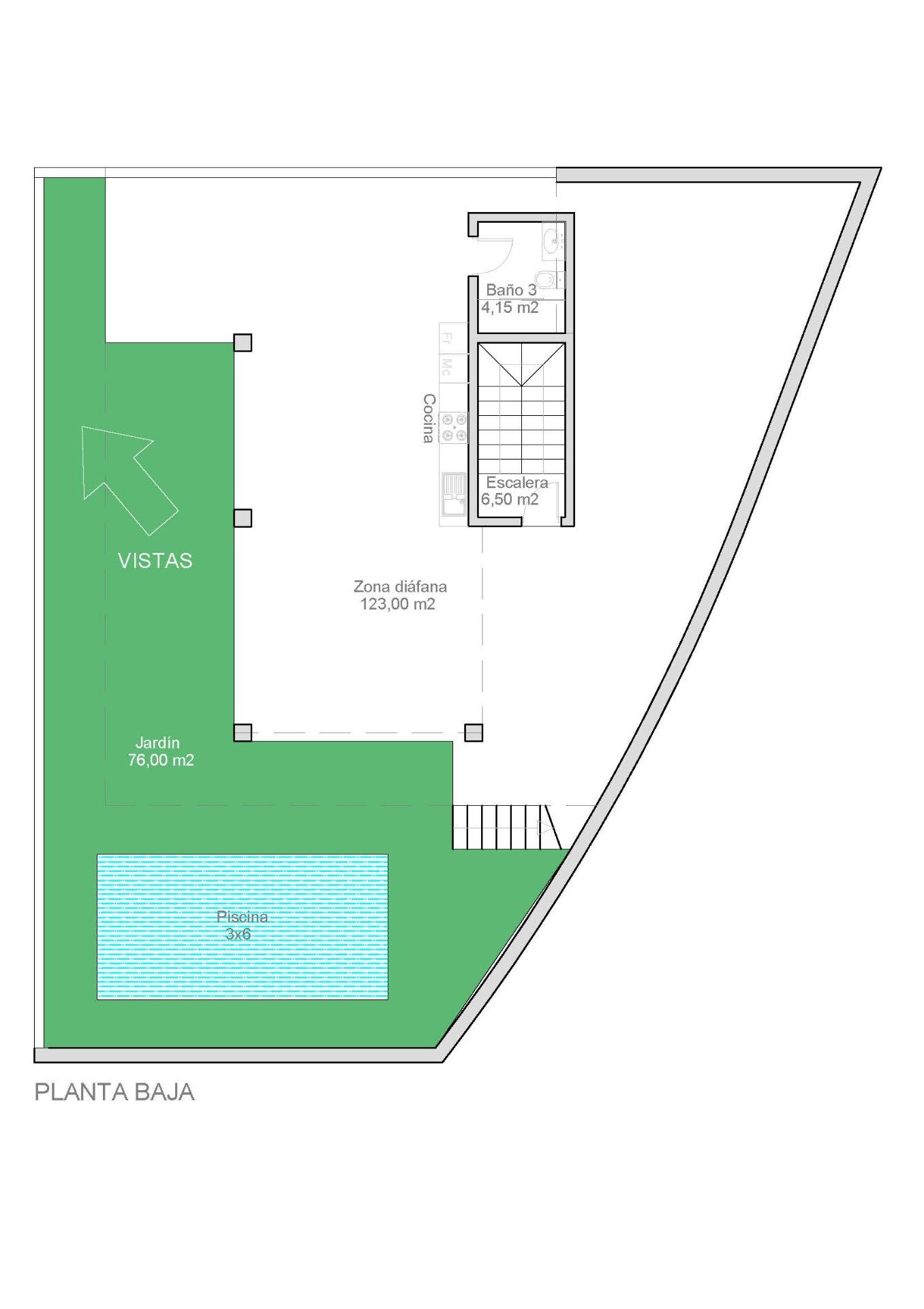 3 Bed, 2 Bath, HouseFor Sale, Ciudad Quesada, Alicante