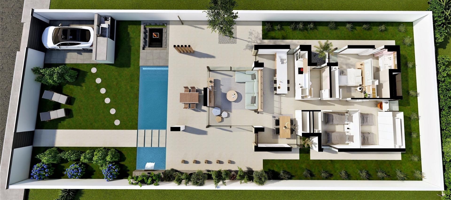 3 Bed, 2 Bath, HouseFor Sale, San Fulgencio, Alicante