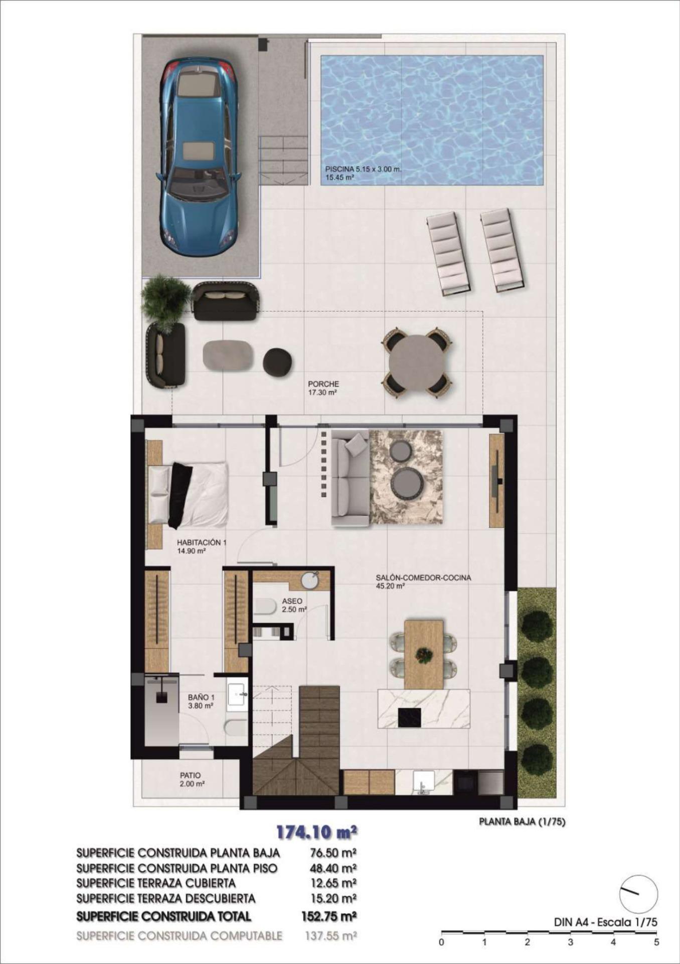 3 Bed, 3 Bath, HouseFor Sale, Dolores, Alicante