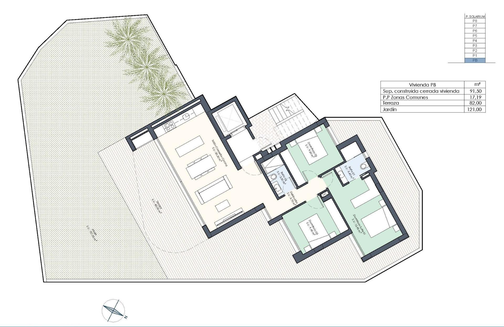 3 Bed, 2 Bath, ApartmentFor Sale, Guardamar Del Segura, Alicante