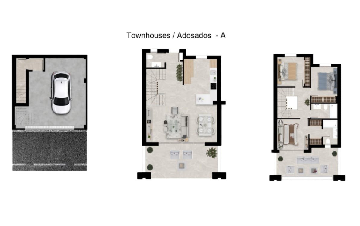 3 Bed, 2 Bath, HouseFor Sale, Mijas Costa, Malaga
