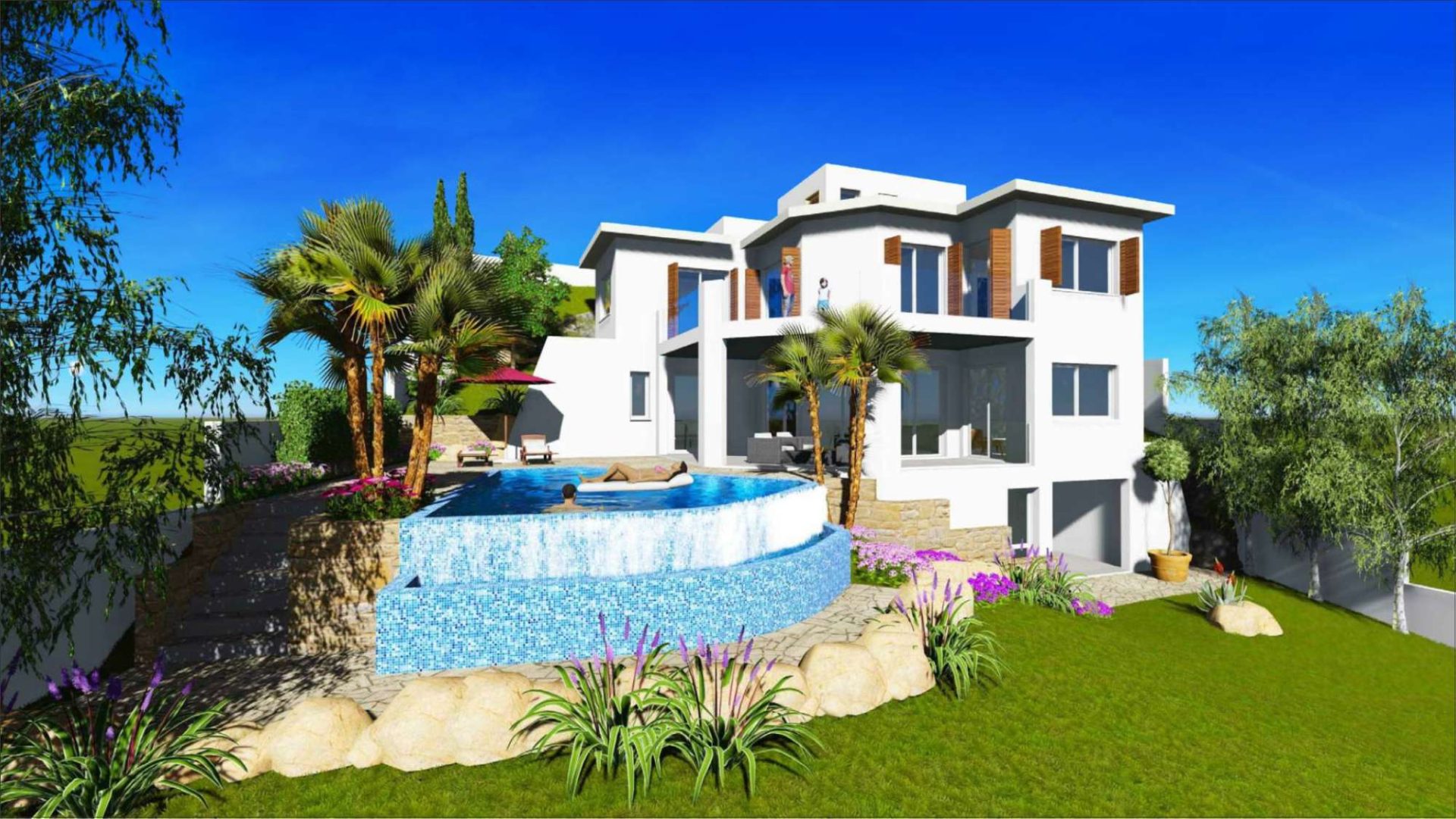 3 Bed, 2 Bath, HouseFor Sale, Kamares Village, Paphos