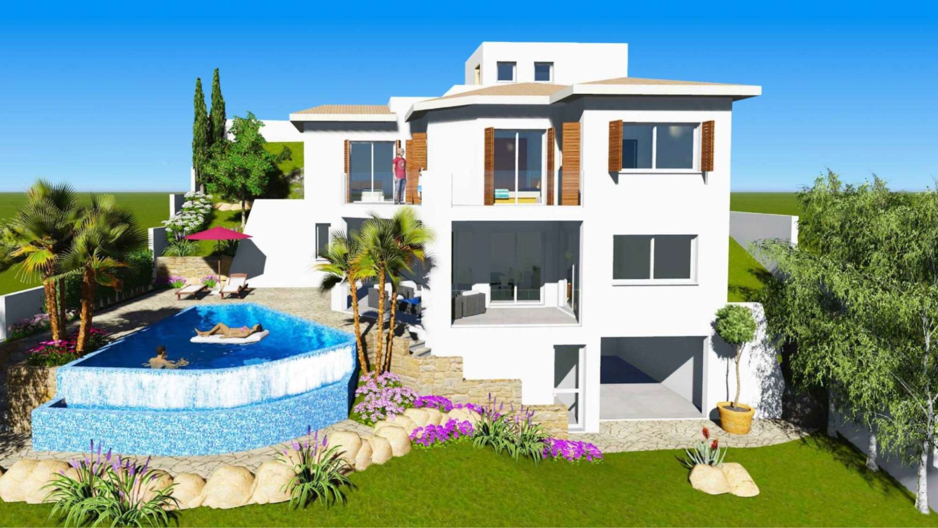 3 Bed, 2 Bath, HouseFor Sale, Kamares Village, Paphos