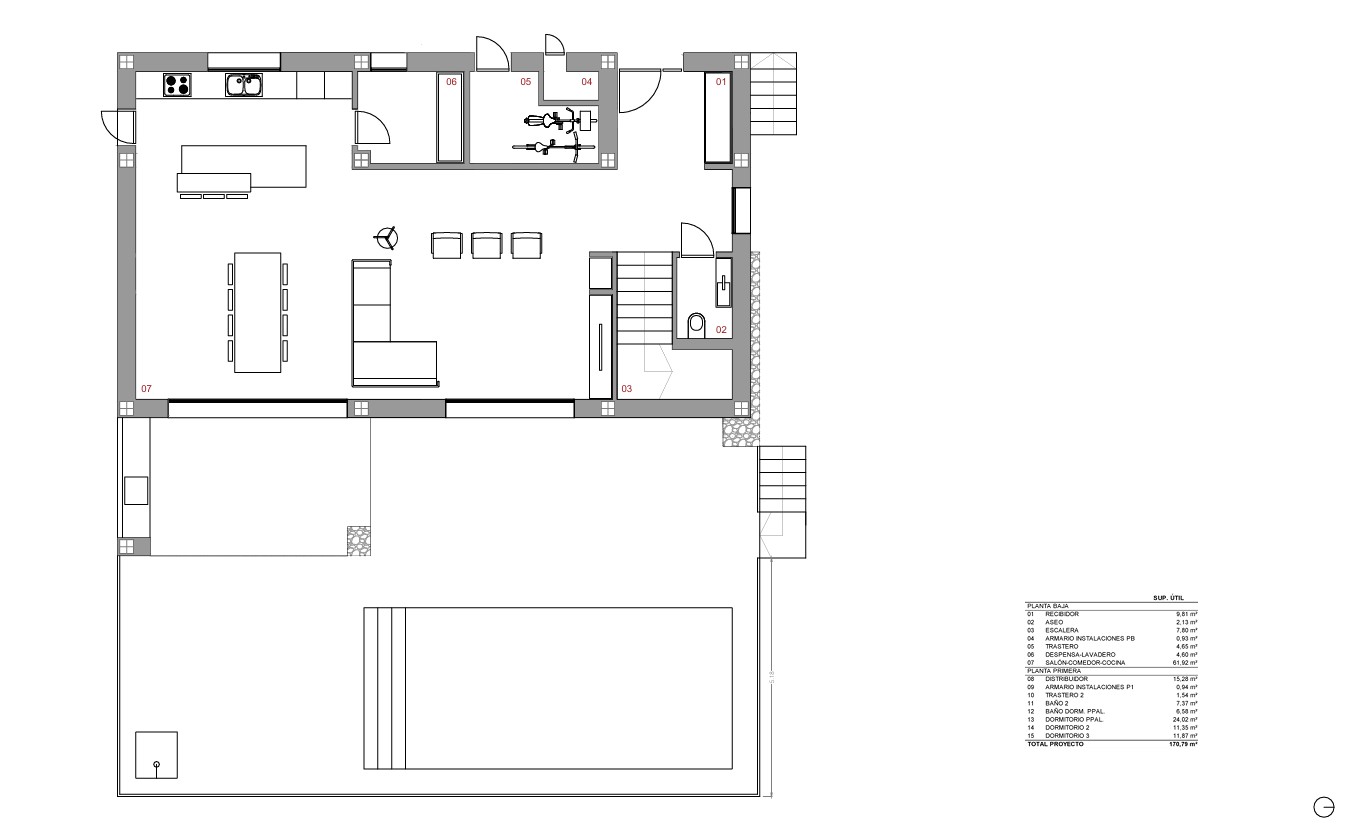 3 Bed, 2 Bath, HouseFor Sale, Alcalalí, Alicante