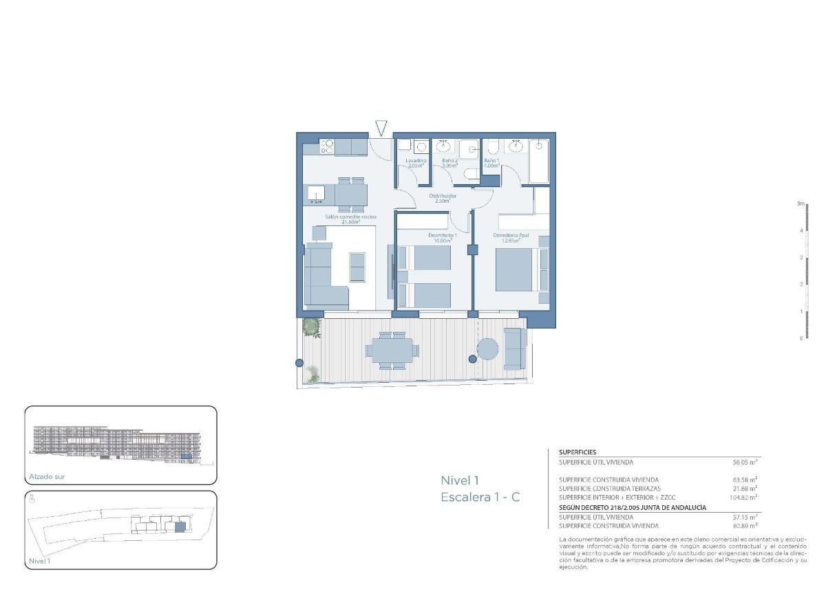2 Bed, 2 Bath, ApartmentFor Sale, Fuengirola, Costa del Sol