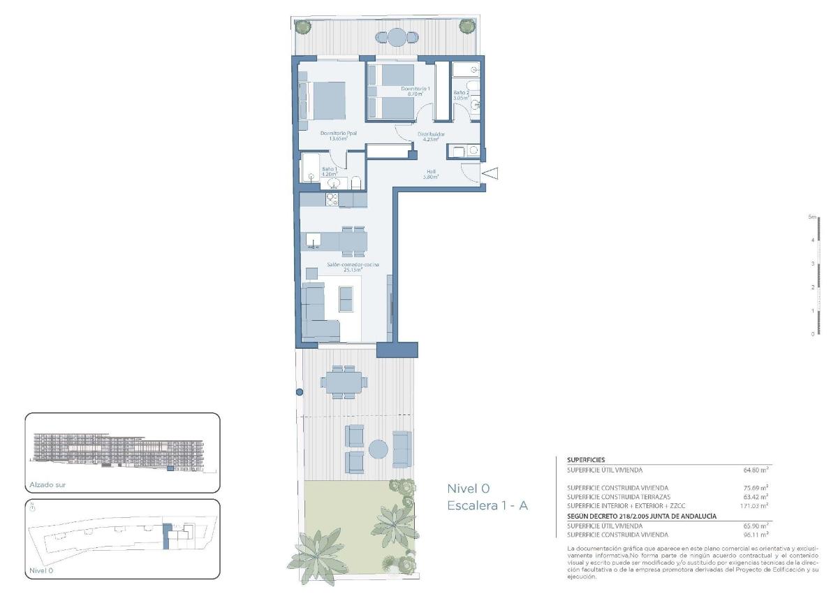 2 Bed, 2 Bath, ApartmentFor Sale, Fuengirola, Costa del Sol