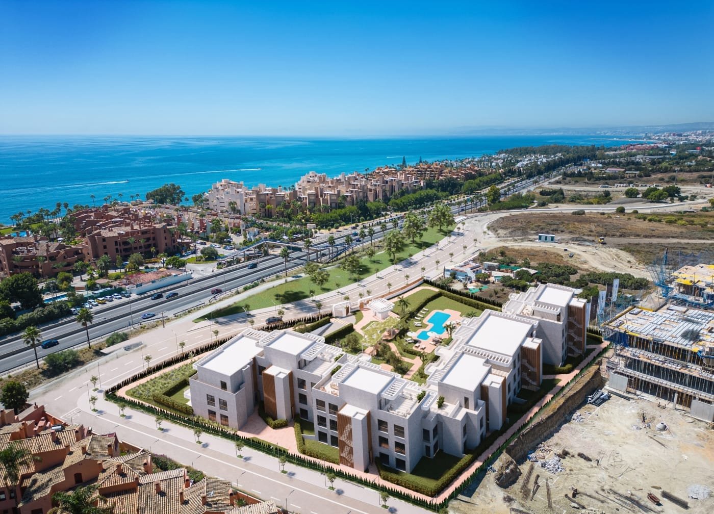 3 Bed, 2 Bath, ApartmentFor Sale, Estepona, Malaga