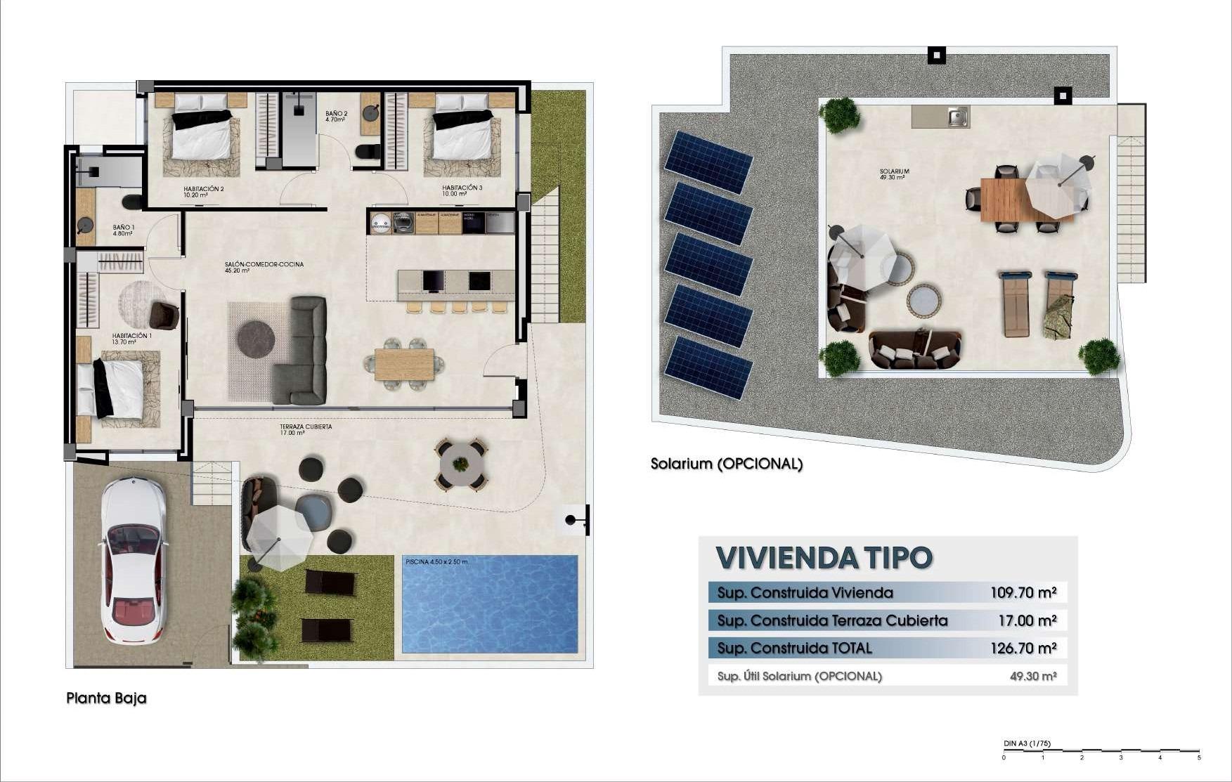 3 Bed, 2 Bath, HouseFor Sale, Dolores, Alicante