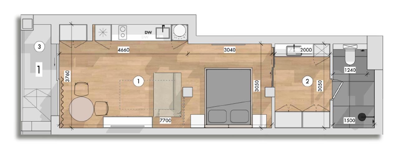 1 Bed, 1 Bath, ApartmentFor Sale, Torrevieja, Alicante