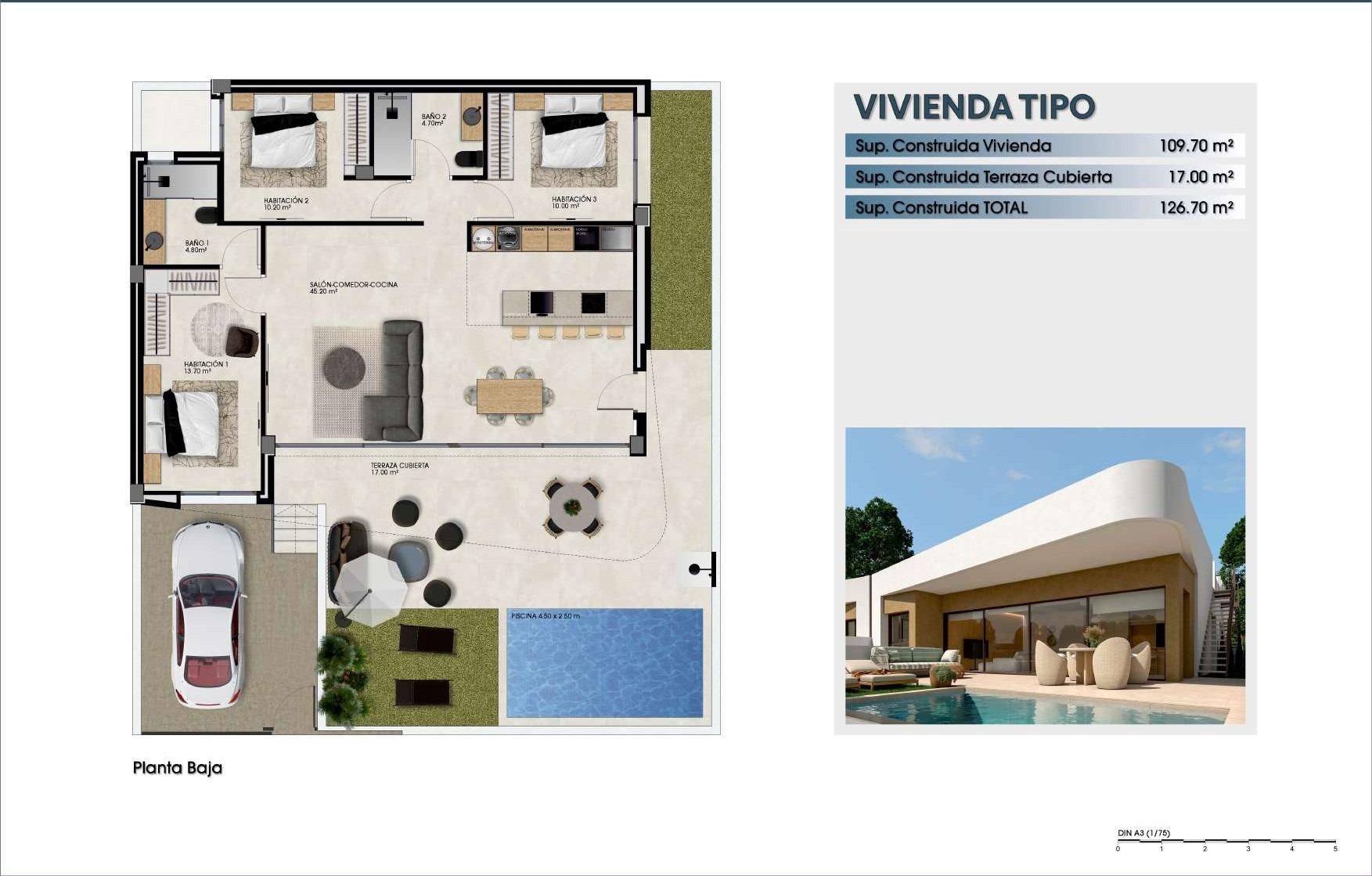 3 Bed, 2 Bath, HouseFor Sale, Dolores, Alicante