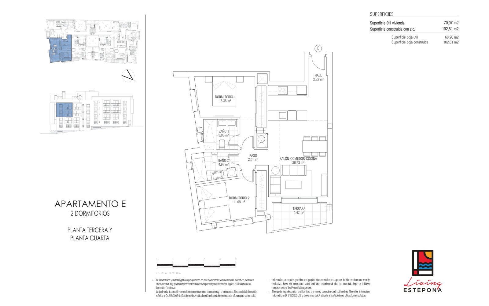 2 Bed, 2 Bath, ApartmentFor Sale, Estepona, Malaga