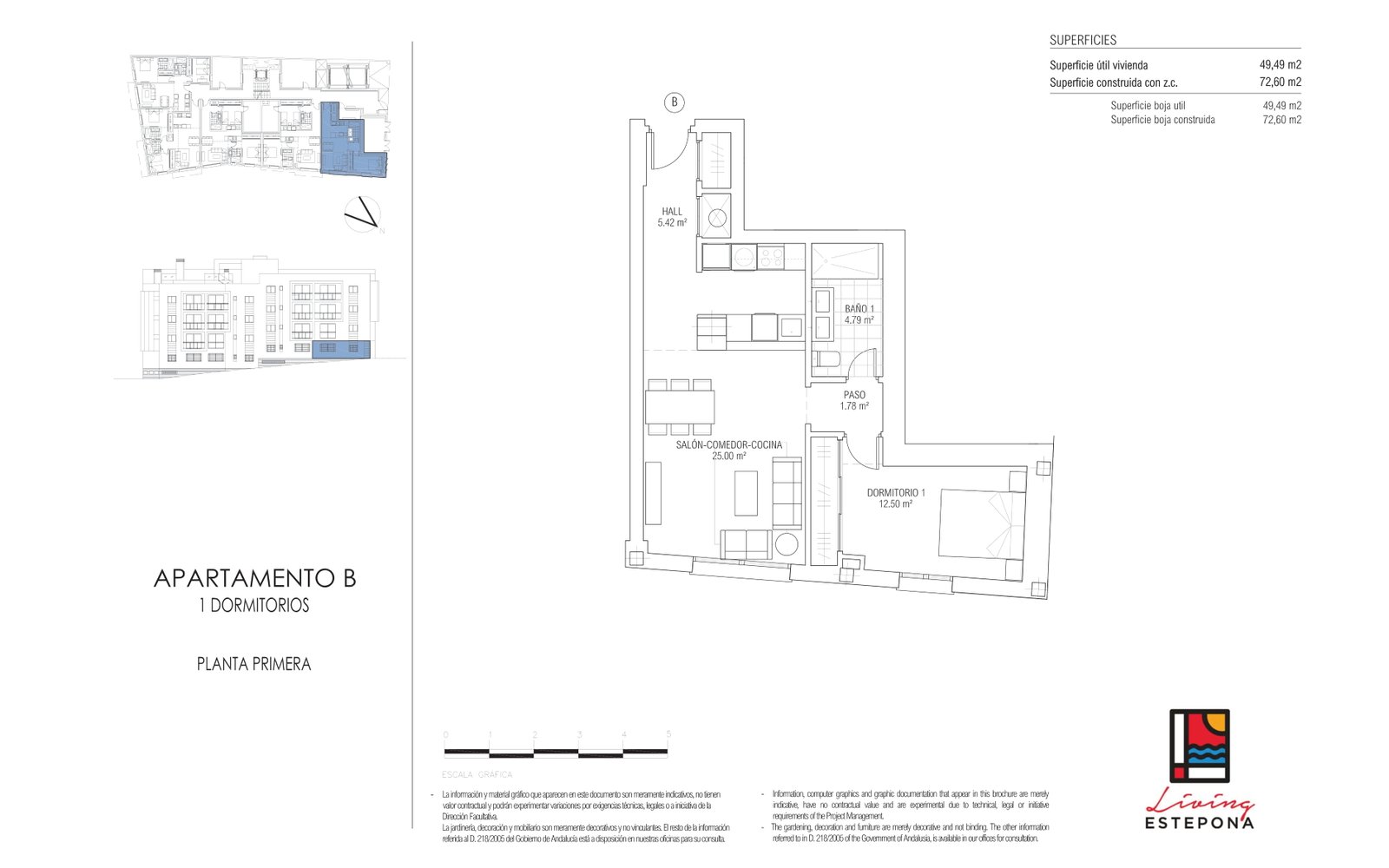 2 Bed, 2 Bath, ApartmentFor Sale, Estepona, Malaga