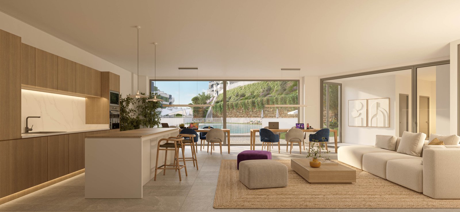 3 Bed, 2 Bath, ApartmentFor Sale, Mijas, Malaga