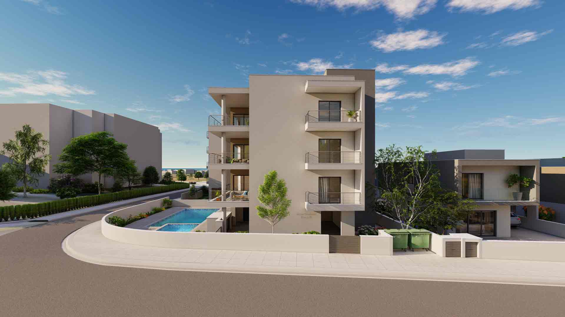 2 Bed, ApartmentFor Sale, Block B - A205, Paphos