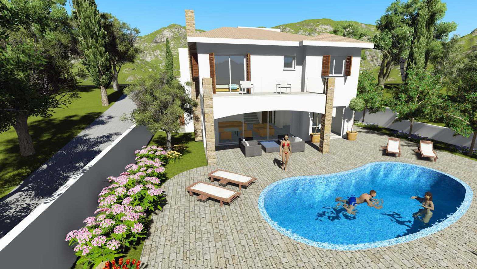 4 Bed, 3 Bath, HouseFor Sale, Tsada, Paphos