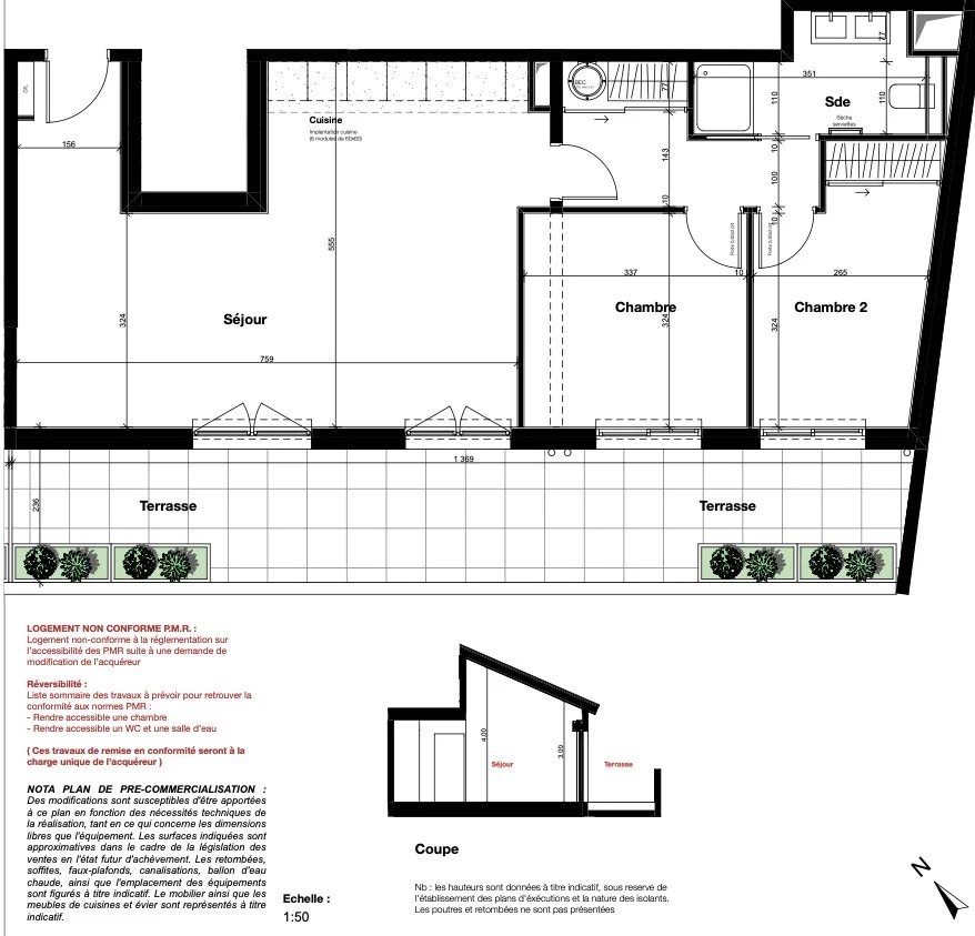 2 Bed, 1 Bath, ApartmentFor Sale, Roquebrune-Cap-Martin, Alpes-Maritimes