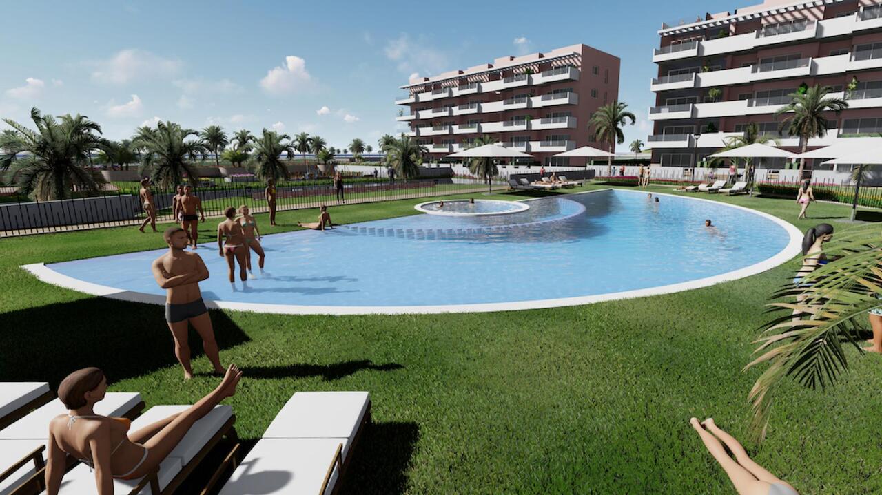 3 Bed, 2 Bath, ApartmentFor Sale, Guardamar Del Segura, Alicante