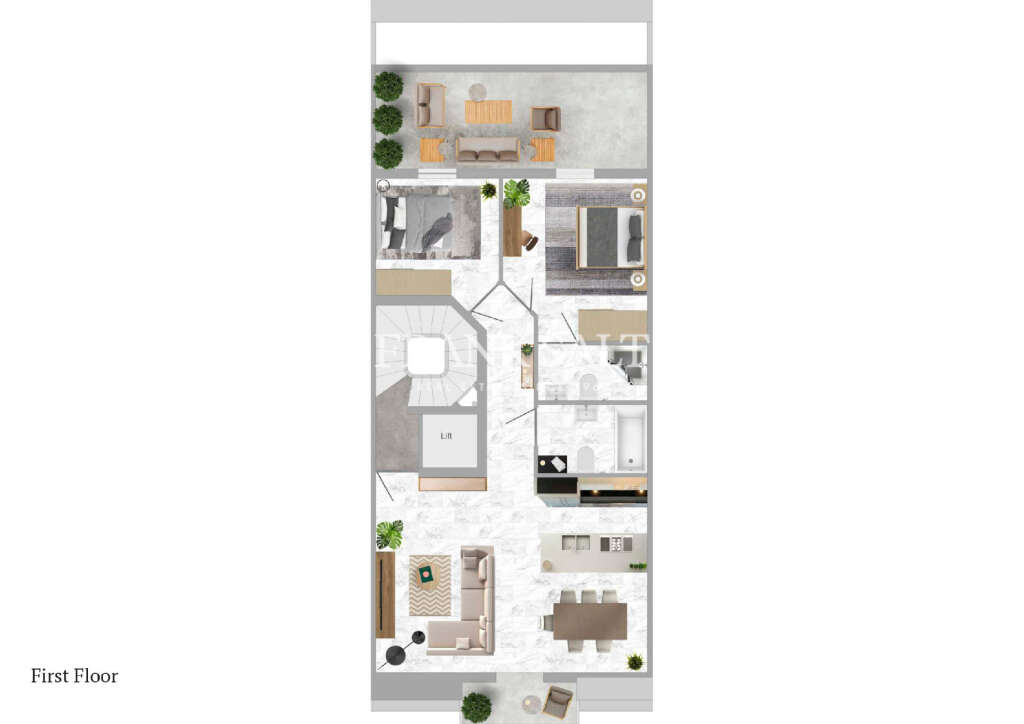 1 Bed, ApartmentFor Sale, Pieta, Malta