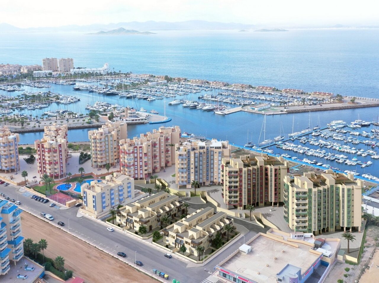 2 Bed, 2 Bath, ApartmentFor Sale, La Manga Del Mar Menor, Murcia