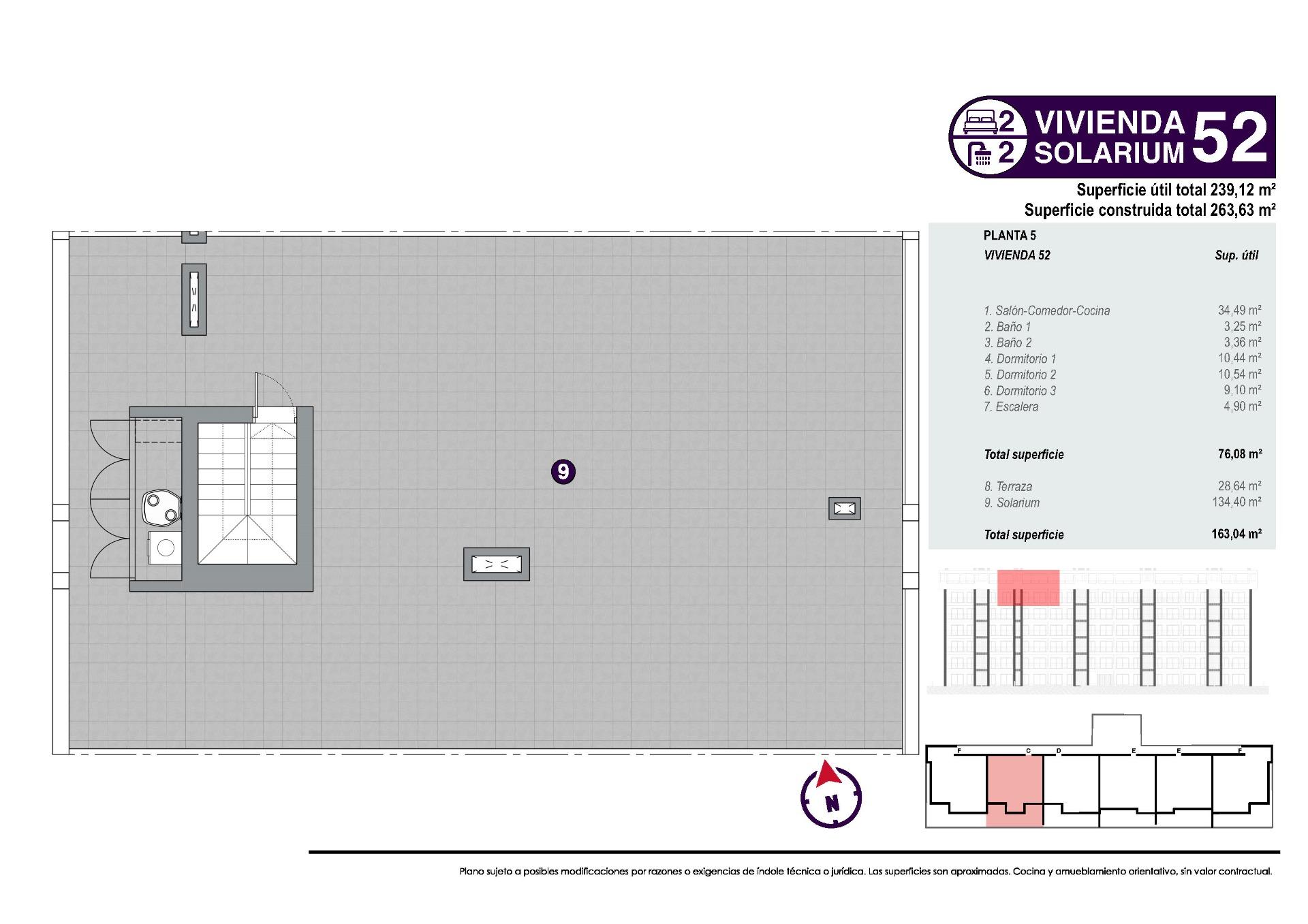 3 Bed, 2 Bath, ApartmentFor Sale, Torrevieja, Costa Blanca