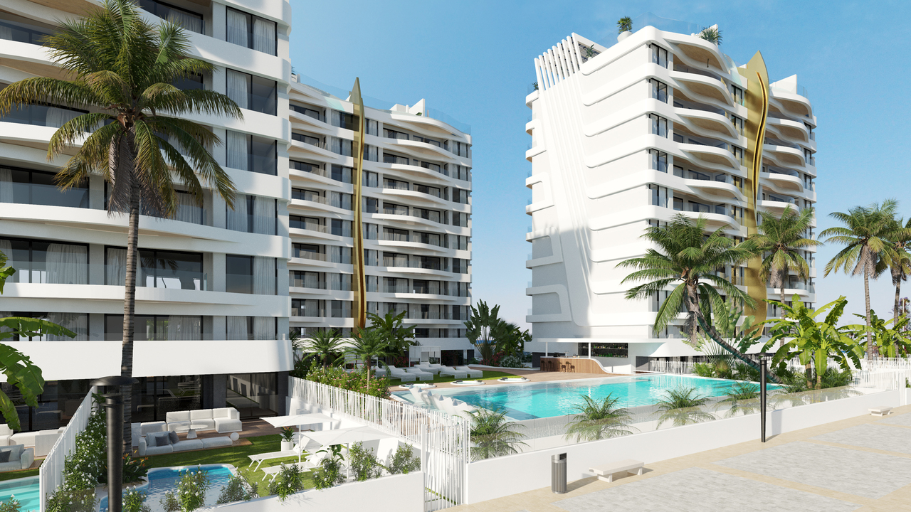 3 Bed, 2 Bath, ApartmentFor Sale, La Manga Del Mar Menor, Murcia