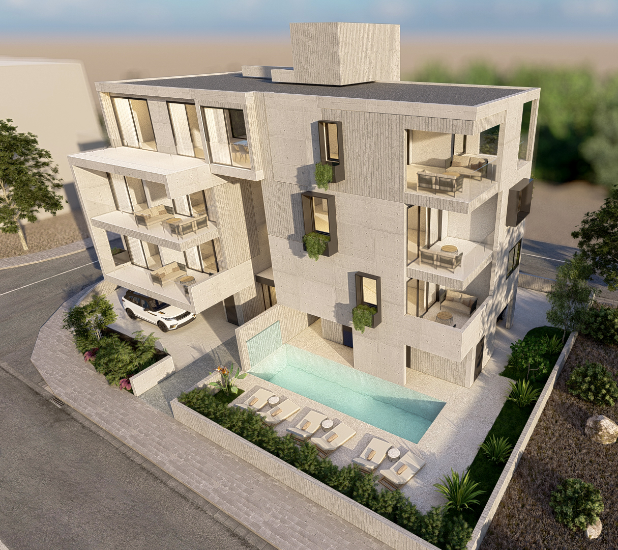 2 Bed, 2 Bath, ApartmentFor Sale, Paphos, Paphos