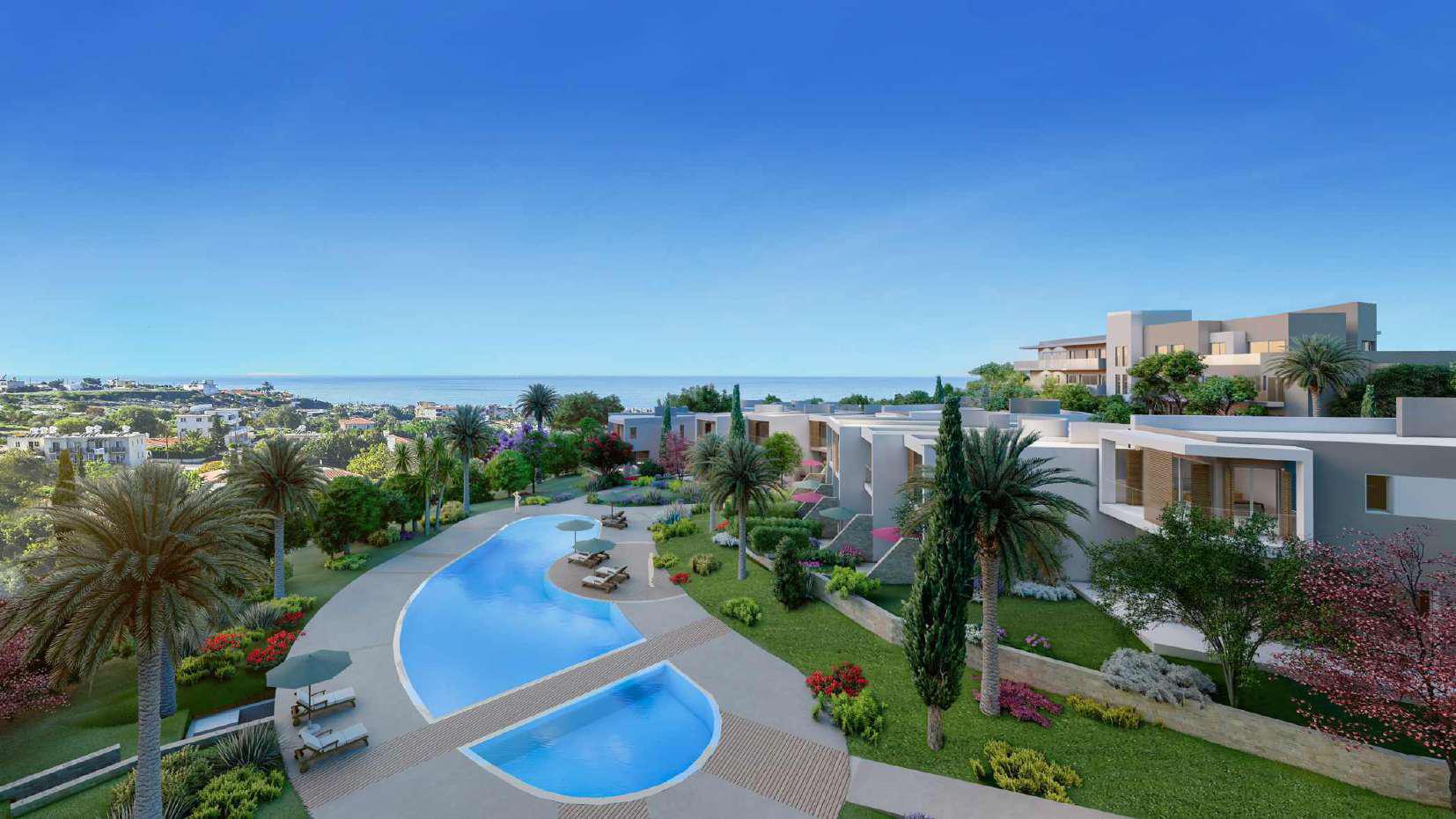 3 Bed, 3 Bath, ApartmentFor Sale, Chloraka, Paphos