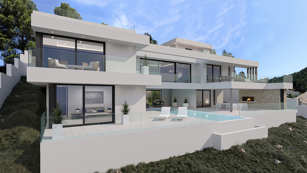 4 Bed, 5 Bath, HouseFor Sale, Calpe, Alicante